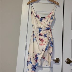 Blue Blush Mini Dress